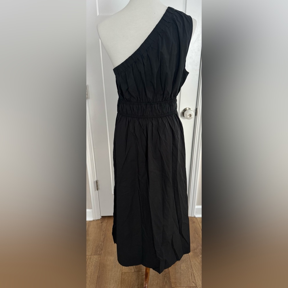 Rails Elegant Black One-Shoulder Dress NWOT - Picture 9 of 11